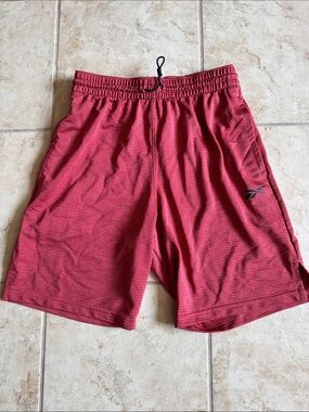 Reebok Men’s Red Athletic Training Shorts Small